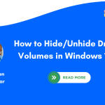 How to HideUnhide Drives or Volumes in Windows 11 PC