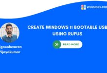 create Windows 11 Bootable USB using Rufus