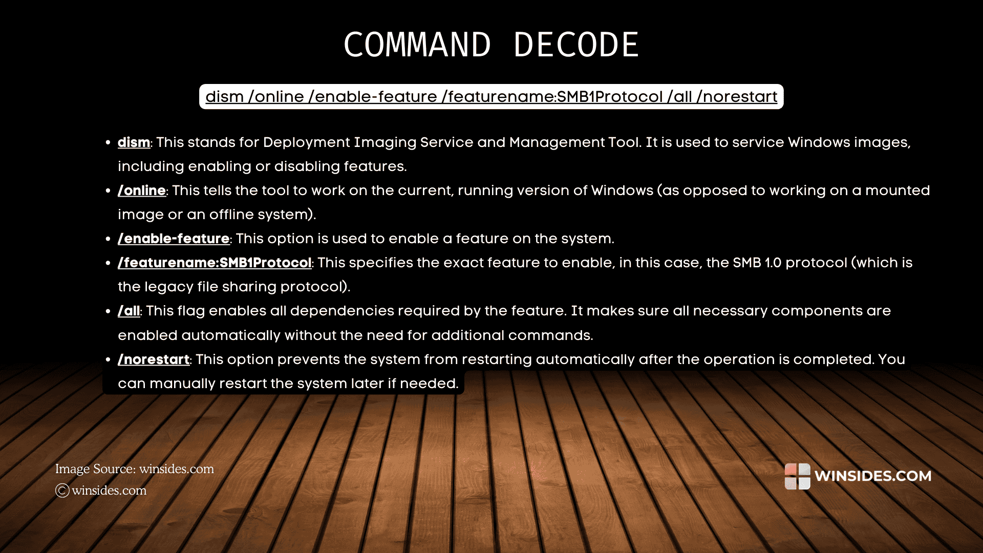 Decoding SMB 1 CMD Command Decoding SMB 1 CMD Command