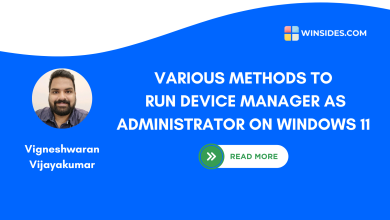 Different Methods to run Device Manager as Admin on Windows 11