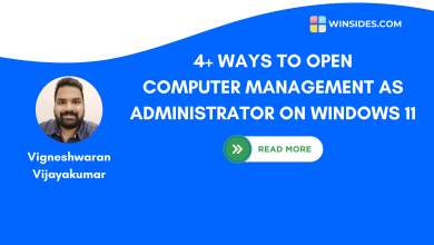 Different Ways to Open Computer Management as Administrator on Windows 11