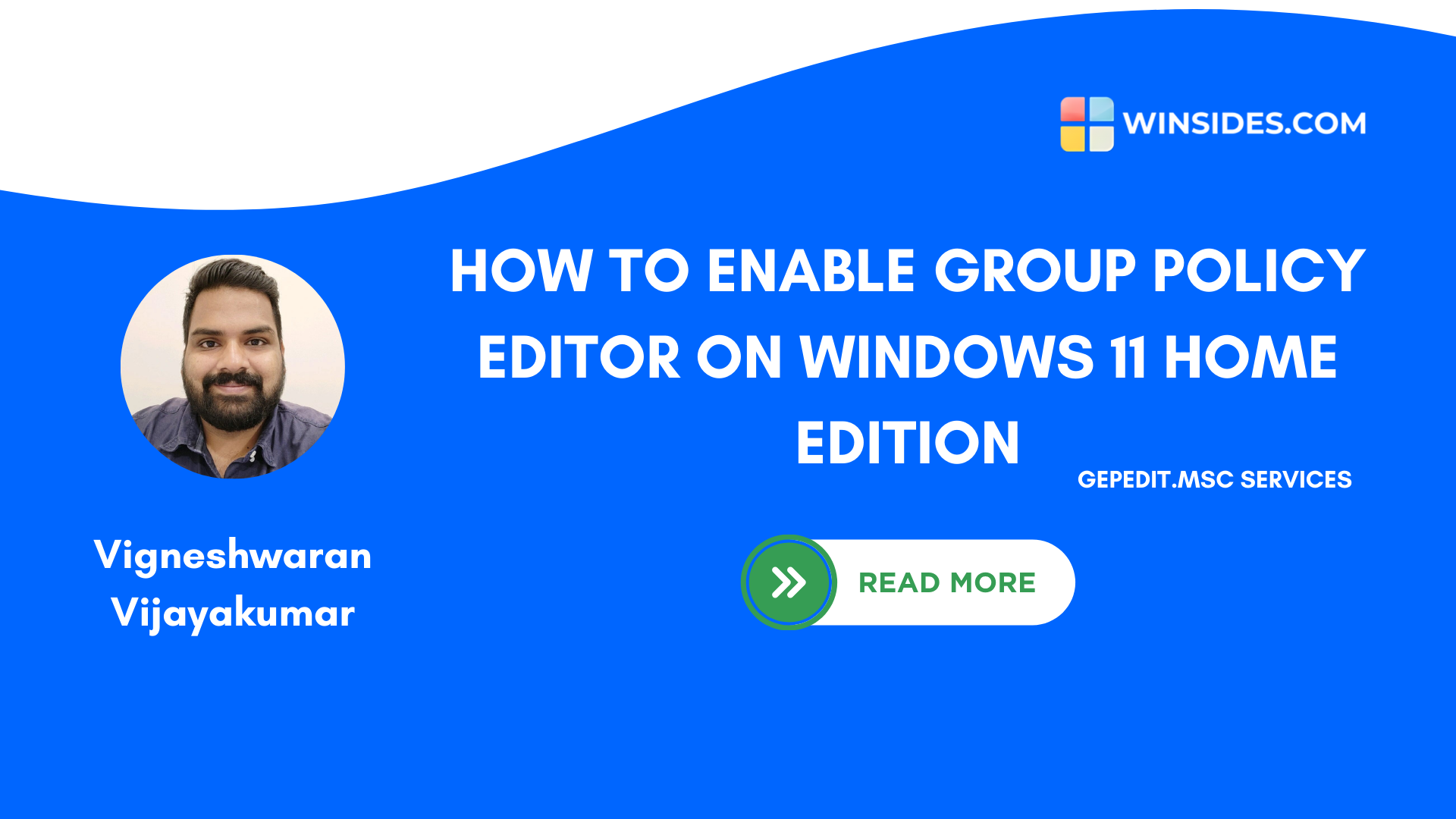 How to Enable Group policy Editor on Windows 11 Home Edition 