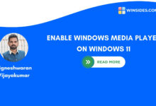 Enable Windows Media Player on Windows 11