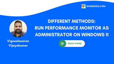 How to Run Performance Monitor as Administrator on Windows 11