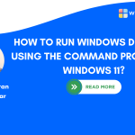 Run Windows Defender Scan using Command Prompt on Windows 11