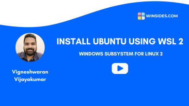 Video Tutorial Install Ubuntu using WSL 2