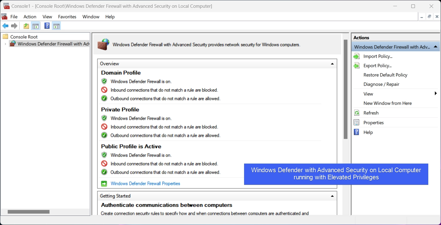 Windows Defender running with Elevated Privileges