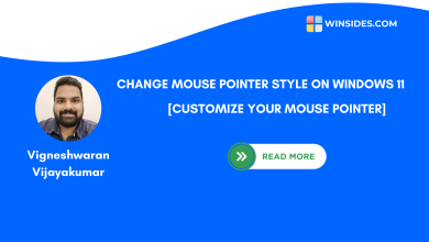 How to Change Mouse Pointer Style on Windows 11