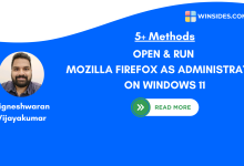 How to Run Firefox as Administrator on Windows 11