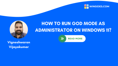 How to Run God Mode as Administrator on Windows 11