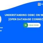 UNDERSTANDING ODBC ON WINDOWS 11