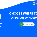 Choose Where to get Apps on Windows 11