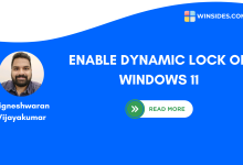 Enable Dynamic Lock on Windows 11