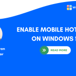 How to Activate Mobile Hotspot on windows 11