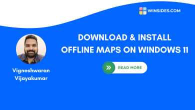 How to Download and Install offline Maps on Windows 11