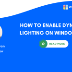 Enable Dynamic Lighting on Windows 11