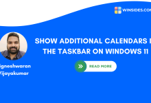 How to Show Additional Calendars in the Taskbar on Windows 11?