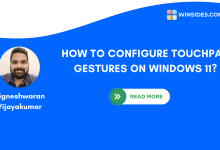 Configure Touchpad Gestures on Windows 11