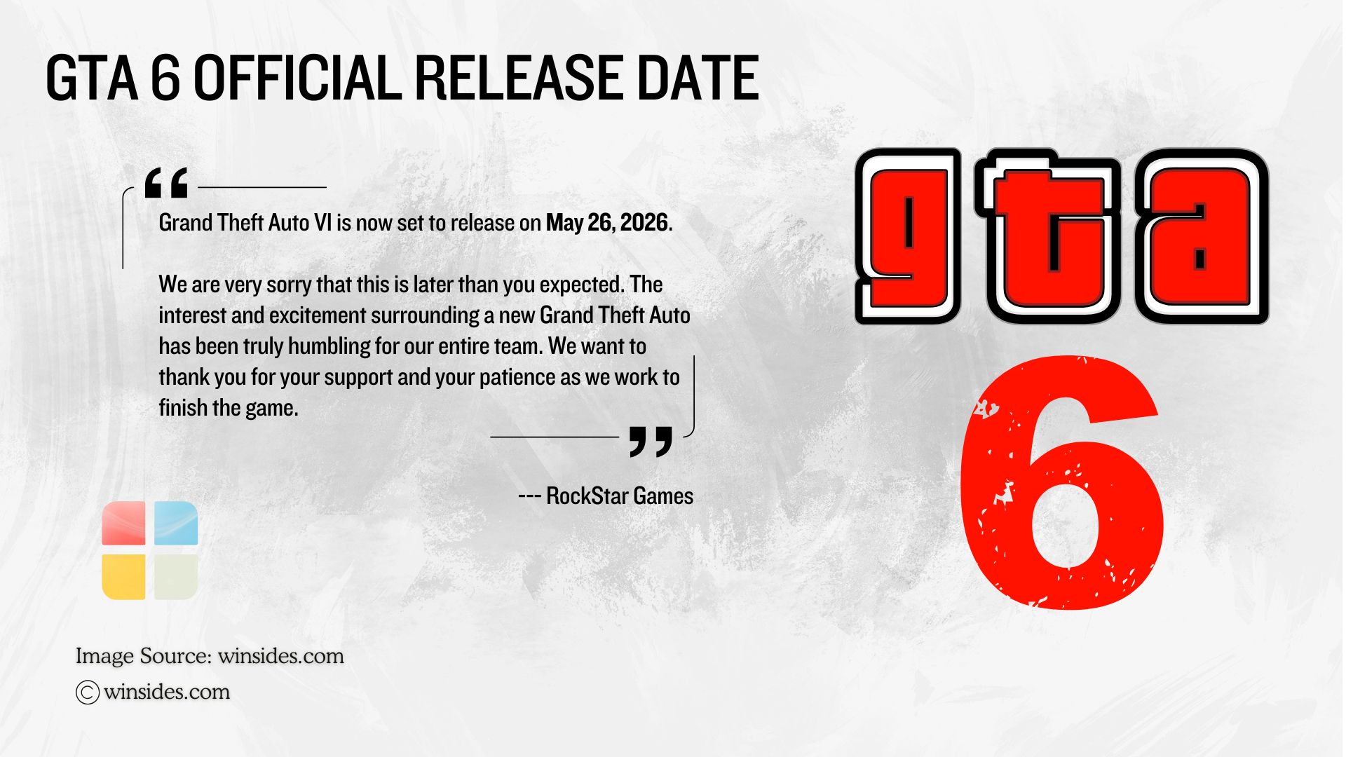 GTA 6 Official Release Date GTA 6 Official Release Date