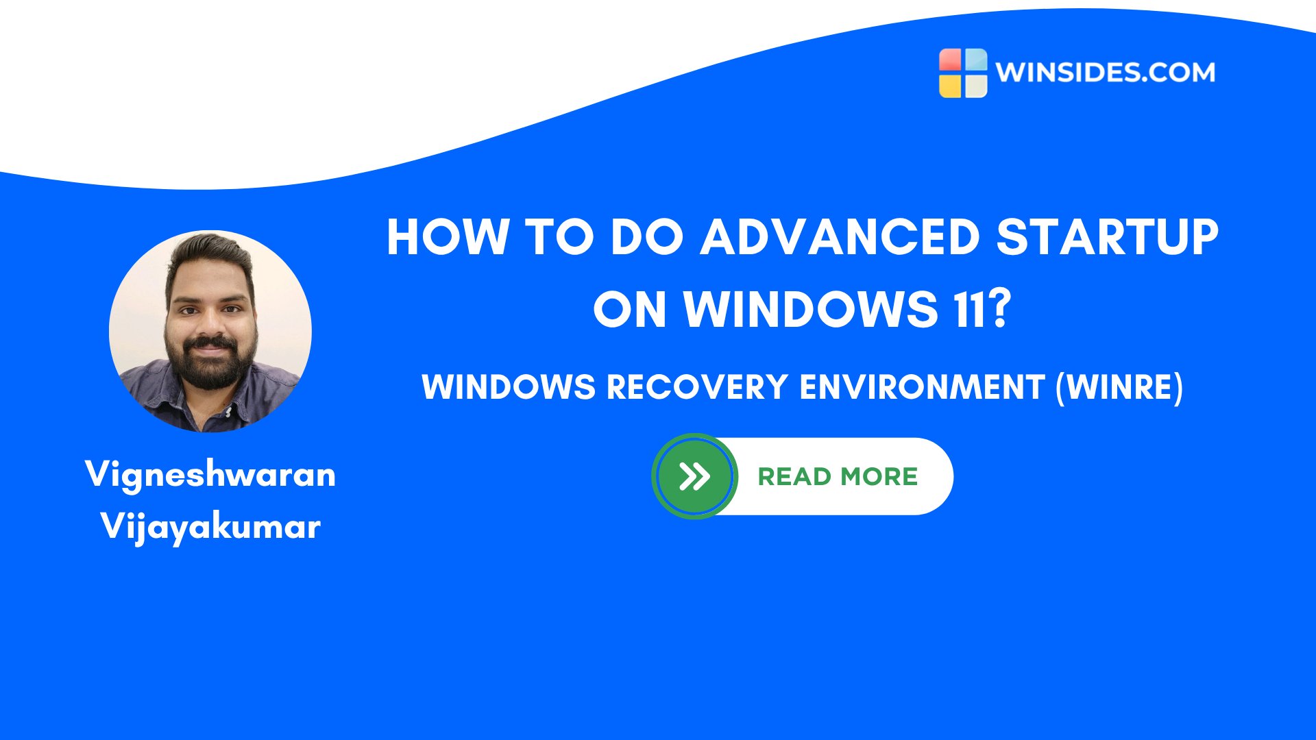 How to Do an Advanced Startup on Windows 11? - Winsides.com