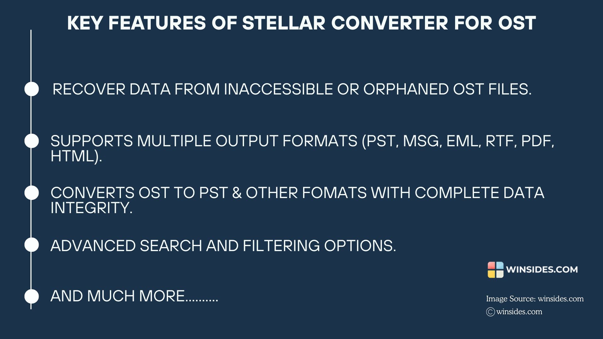 Key Features of Stellar Converter for OST