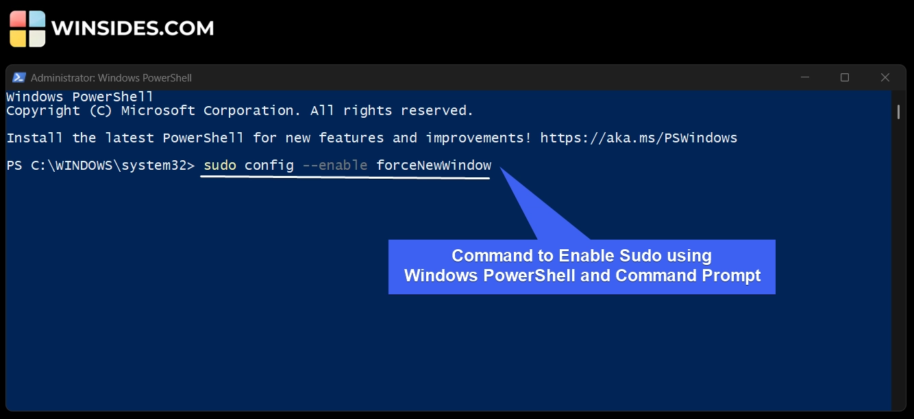 How to Enable Sudo Command on Windows 11? 4 Command to Enable Sudo Command using PowerShell or CMD