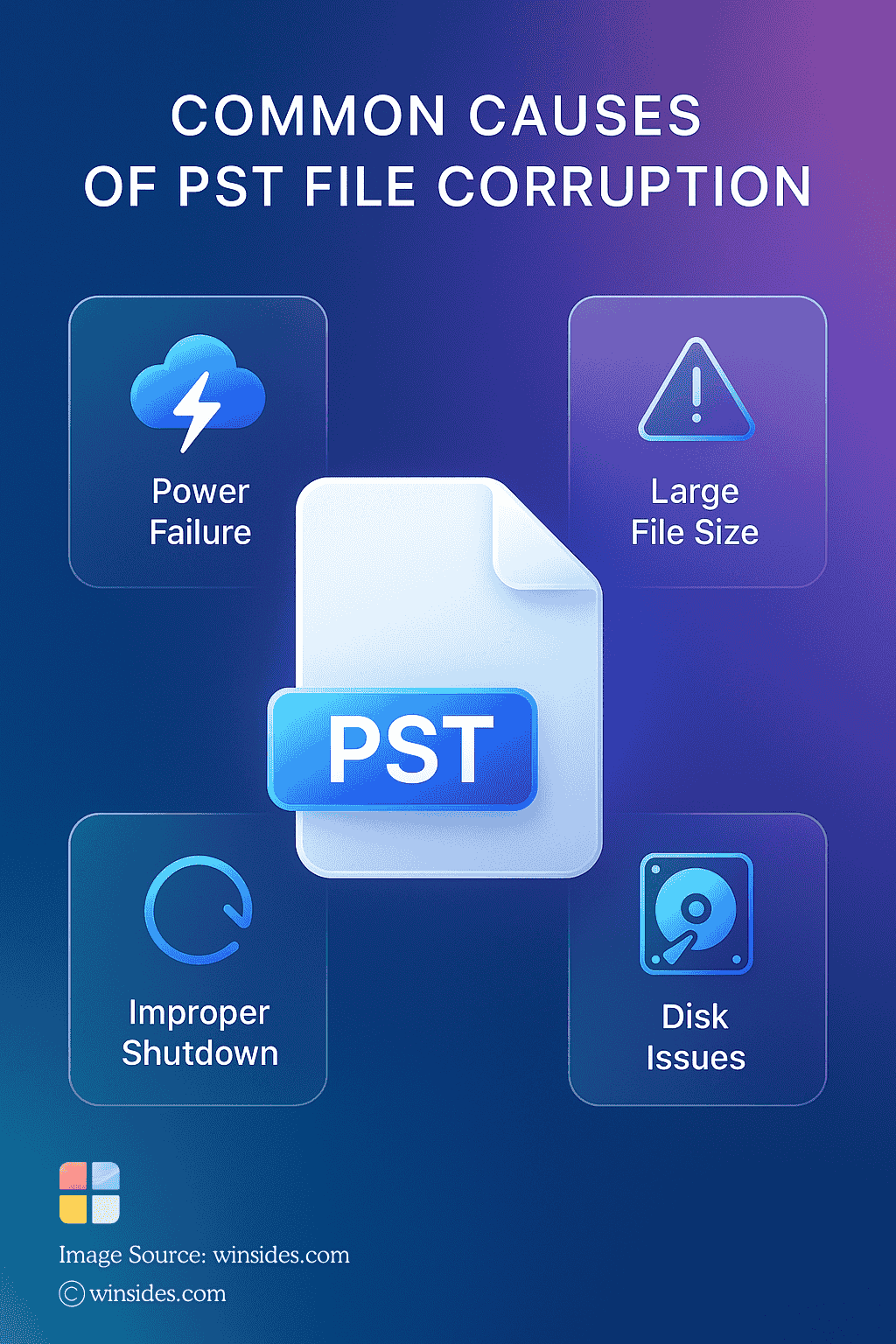 Common Causes of PST File Corruption Common Causes of PST File Corruption