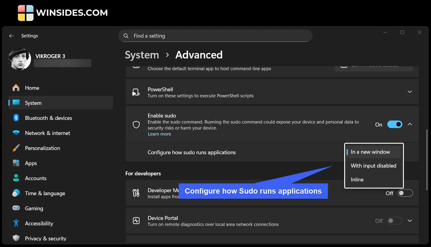 Configure How Sudo Runs Applications Configure How Sudo Runs Applications