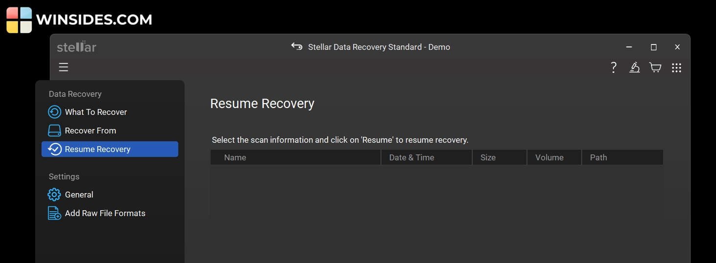Stellar Data Recovery for Windows