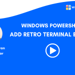 Add Retro Terminal Effects to Windows PowerShell