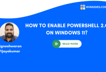 Enable PowerShell 2.0 on Windows 11