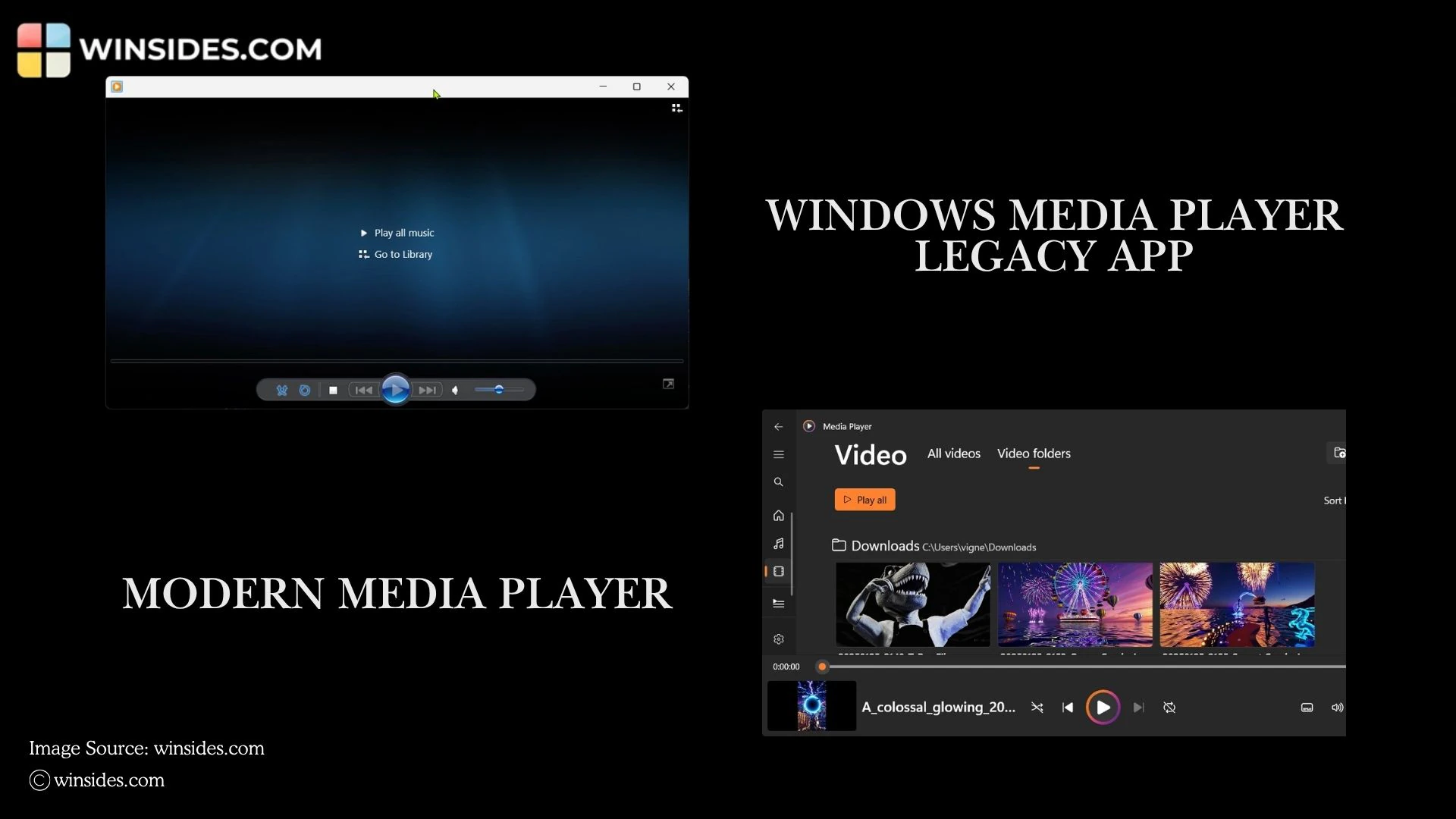 Understanding the Legacy and Modern Windows Media Player