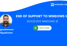 Windows 10 - End of Support
