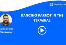 Dancing Parrot in the Terminal - Windows Tweaks