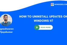 How to Uninstall Updates on Windows 11