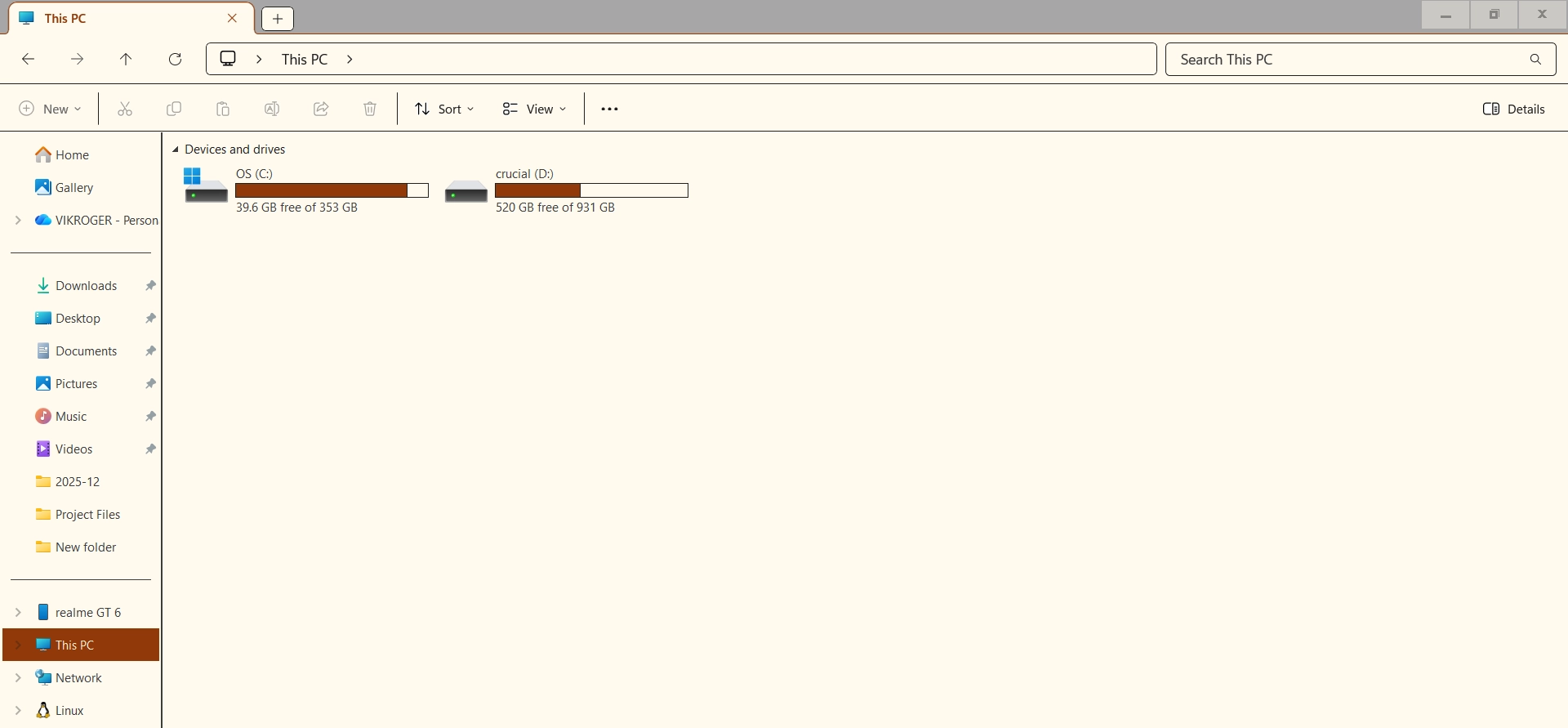 Desert Contrast Theme