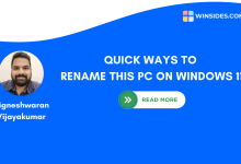 Quick Ways to Rename This PC on Windows 11