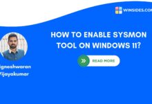 Enable Sysmon Tool on Windows 11