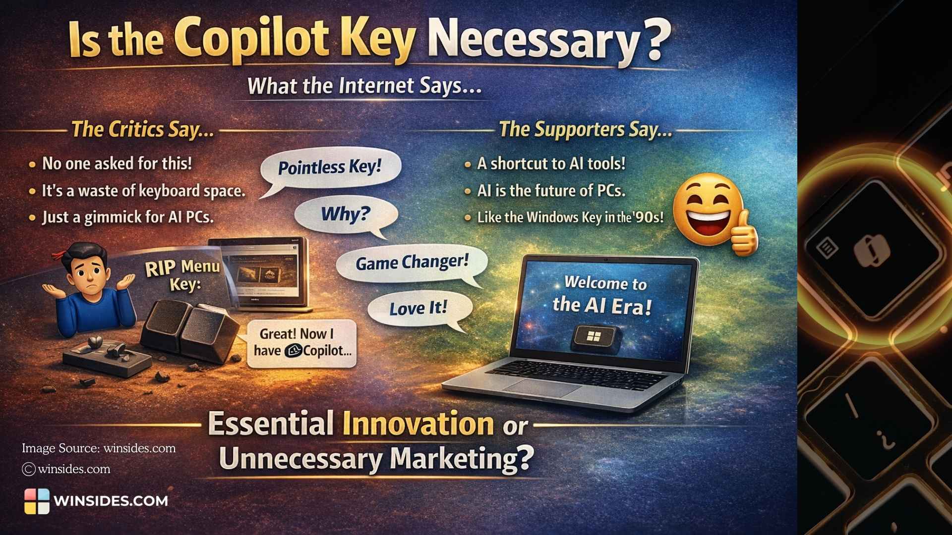 Is the Copilot Key Necessary