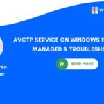 AVCTP Service on Windows 11