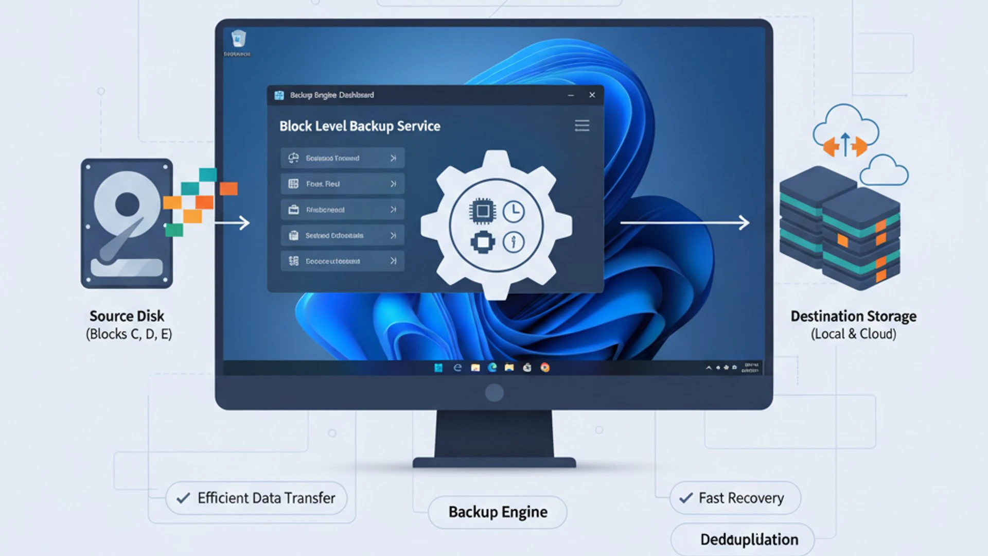 Block Level Engine Backup Service on Windows 11 Block Level Engine Backup Service on Windows 11