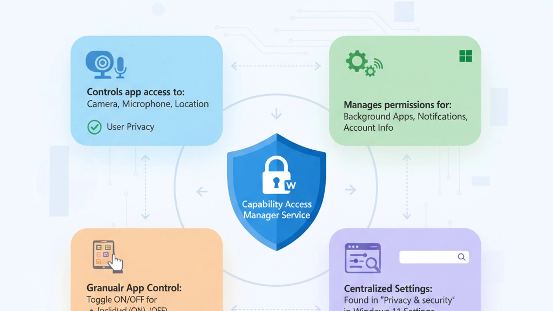 Capability Access Manager Service on Windows 11 Capability Access Manager Service on Windows 11