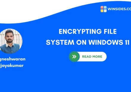 Encrypting File System on Windows 11