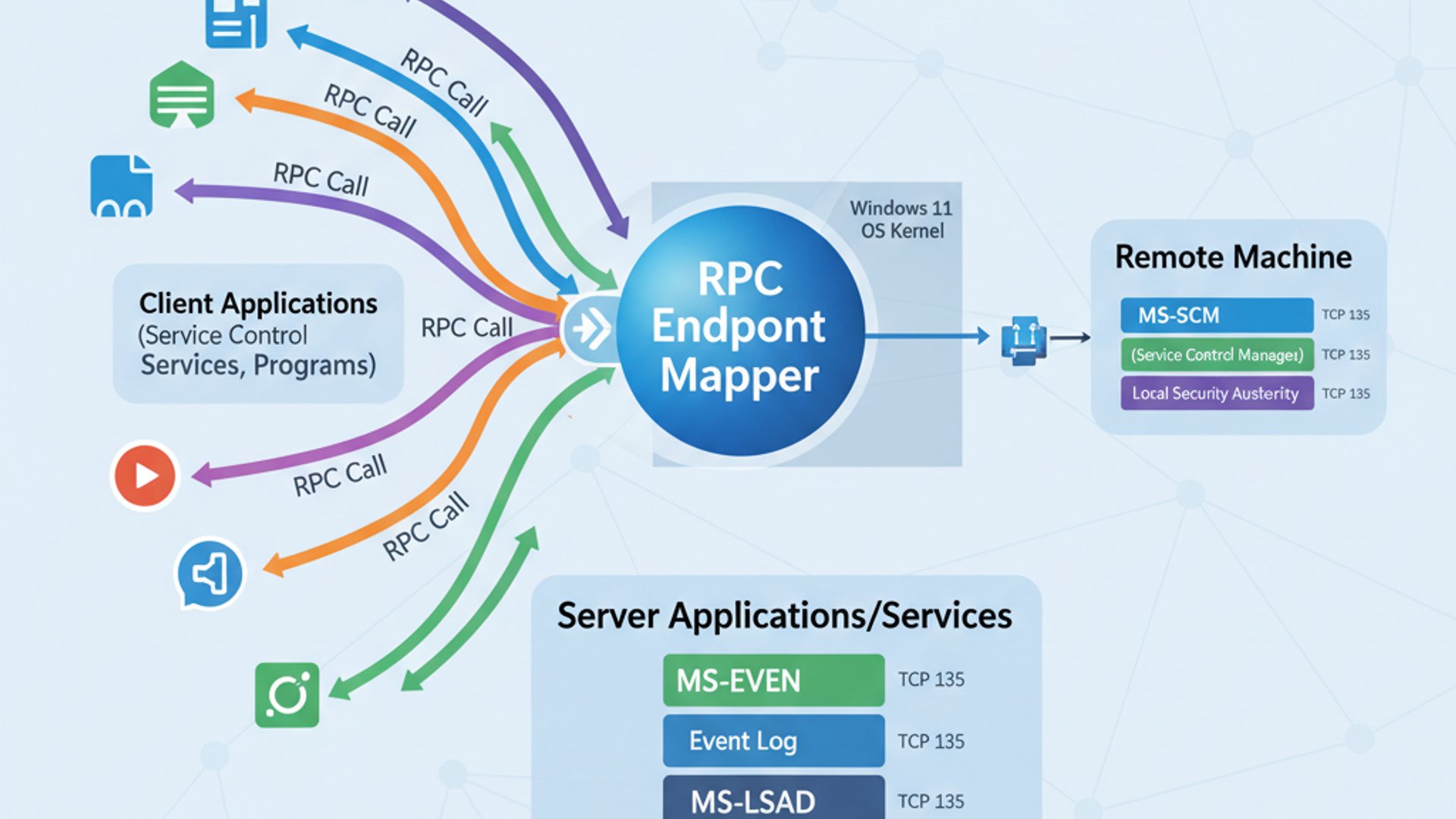 RPC Endpoint Mapper on Windows 11