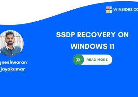 SSDP RECOVERY ON WINDOWS 11