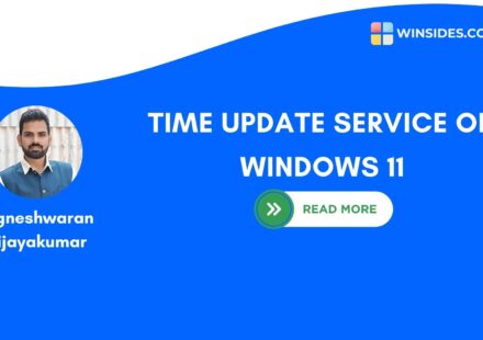 TIME UPDATE SERVICE ON WINDOWS 11