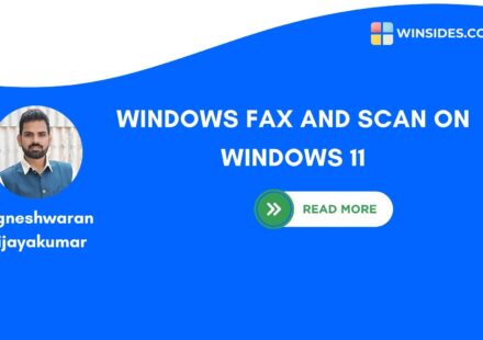 WINDOWS FAX AND SCAN ON WINDOWS 11