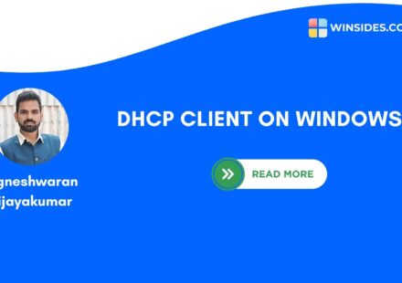 DHCP CLIENT ON WINDOWS 11
