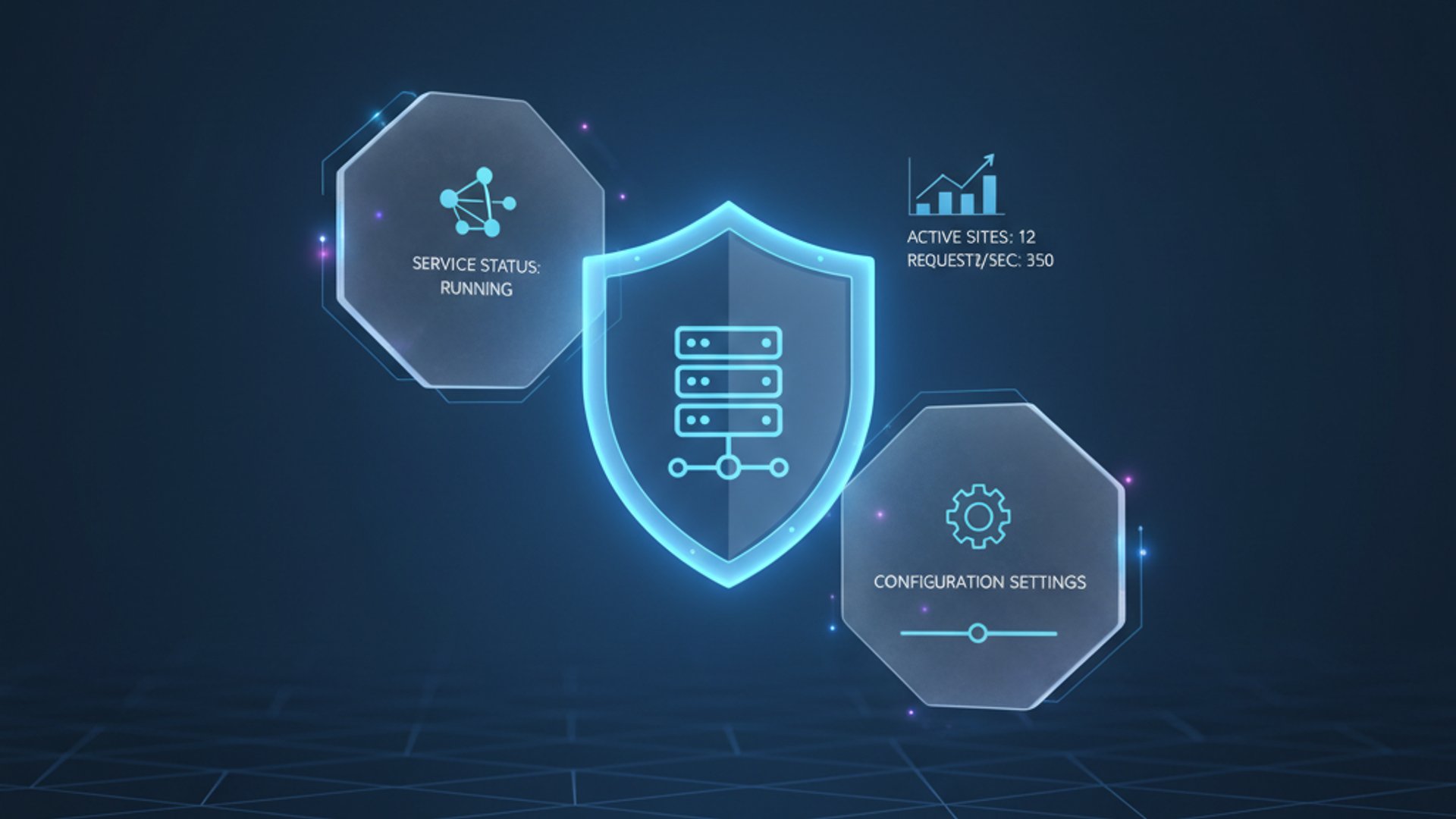 Relevant concept visualization for IIS Admin Service on Windows 11 Relevant concept visualization for IIS Admin Service on Windows 11