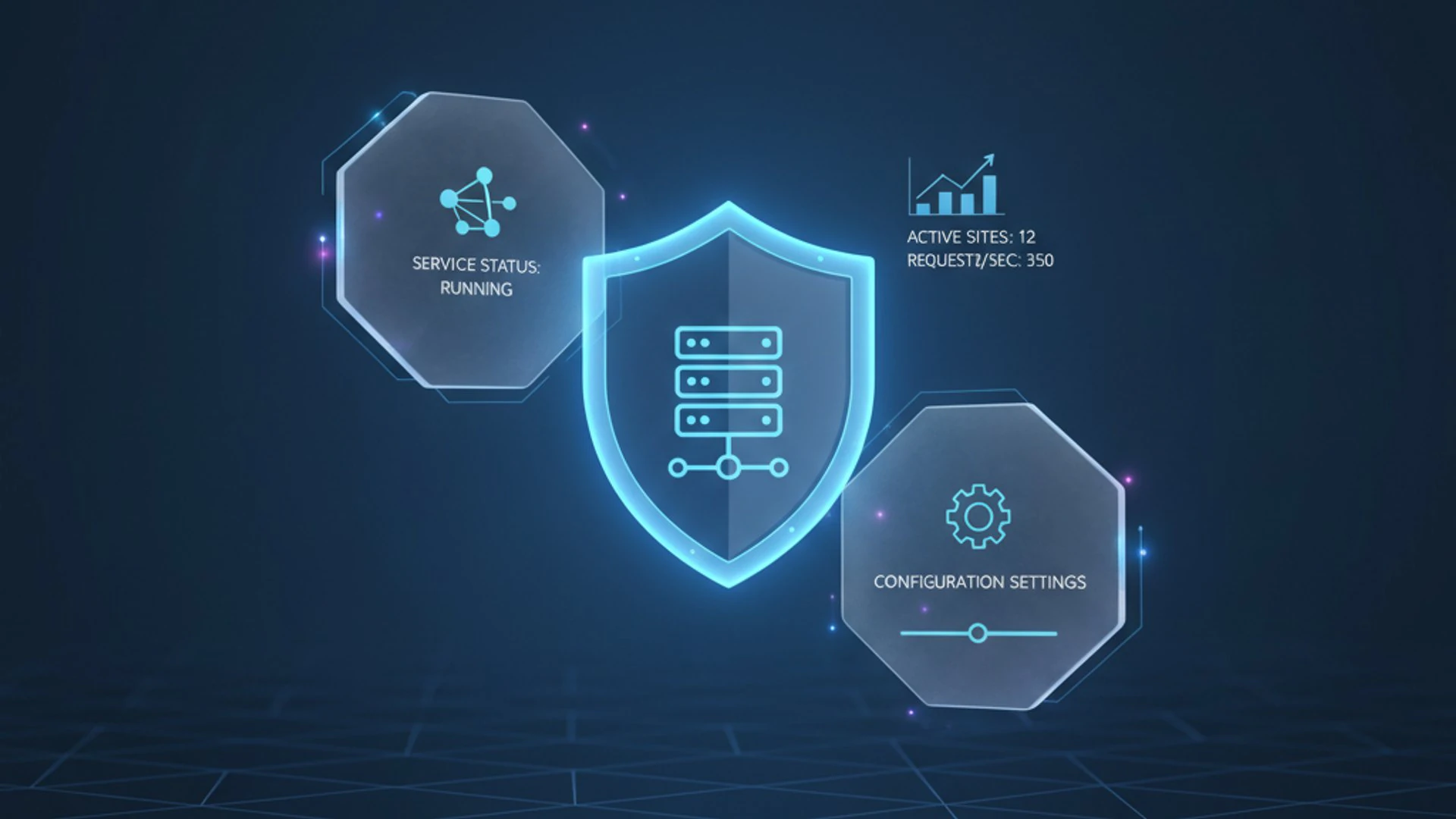 Relevant concept visualization for IIS Admin Service on Windows 11 Relevant concept visualization for IIS Admin Service on Windows 11